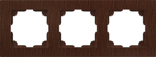Изображение товара Рамка для выключателей и розеток INTRO Accent 6-503-10 / Б0063794 (венге)