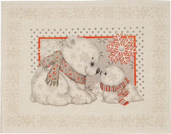 Изображение товара Набор полотенец Pole Kvetak (Беларускі лён) 47x60 20С189-ШР+К/фкор (338 Север-3/сорт 1)