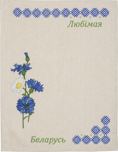 Изображение товара Набор полотенец Pole Kvetak (Беларускі лён) 46x60 24С112-ШР/рп/фкор/к. (17 Беларусь-3/сорт 1)