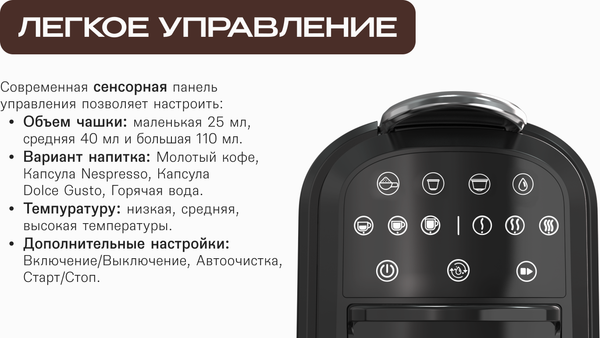 Изображение товара Капсульная кофеварка RAGEX R403-000