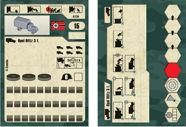 Изображение товара Сборная модель Звезда Немецкий грузовик Опель Блиц / 6126