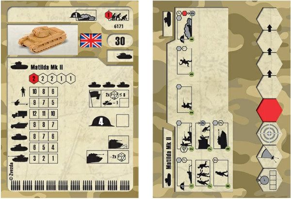 Изображение товара Сборная модель Звезда Британский средний танк Матильда II / 6171