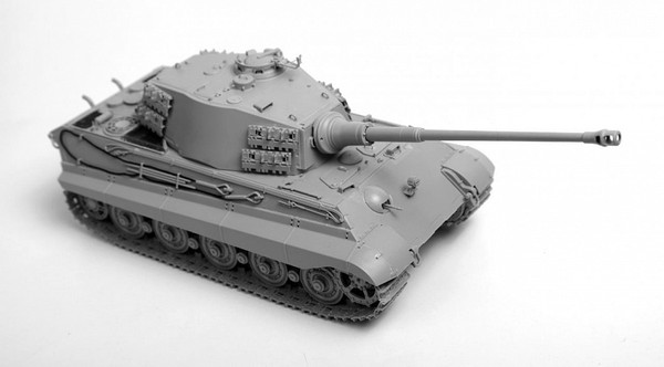 Изображение товара Сборная модель Звезда Немецкий танк Королевский Тигр с башней Хеншель / 3601