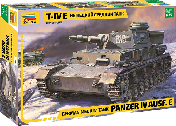 Изображение товара Сборная модель Звезда Немецкий средний танк T-IV E / 3641