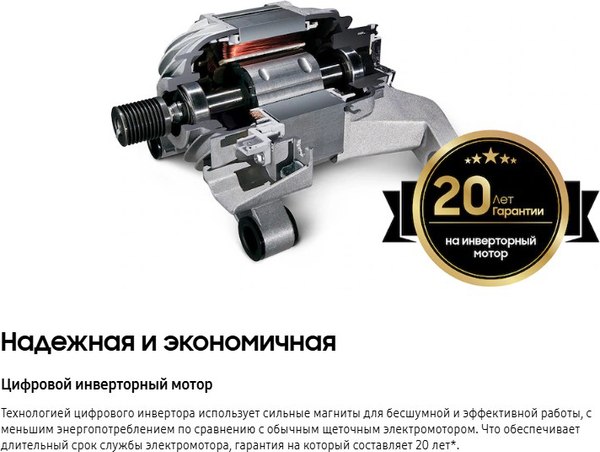 Изображение товара Стирально-сушильная машина Samsung WD11DB8B85GHLP