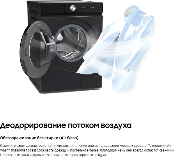 Изображение товара Стирально-сушильная машина Samsung WD11DB8B85GHLP