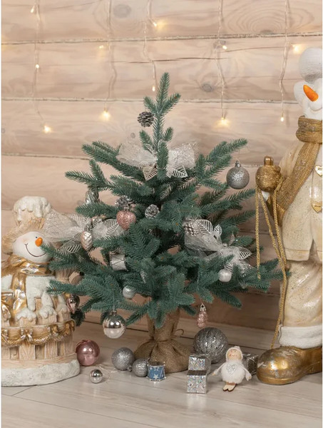 Изображение товара Ель искусственная National Tree Company Авелина / АВ/ГЛ-60 (60см, голубой)