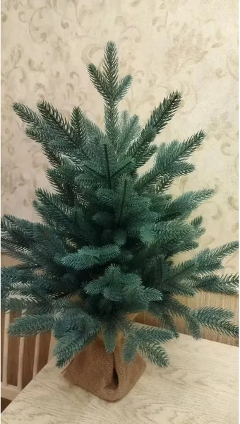 Изображение товара Ель искусственная National Tree Company Авелина / АВ/ГЛ-60 (60см, голубой)