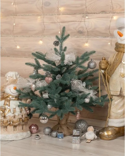 Изображение товара Ель искусственная National Tree Company Авелина / АВ/ГЛ-60 (60см, голубой)