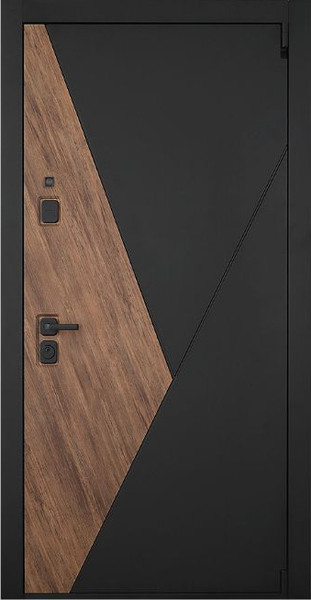 Изображение товара Входная дверь ГРАНИТ Геометрия 3 (86x205, правая)