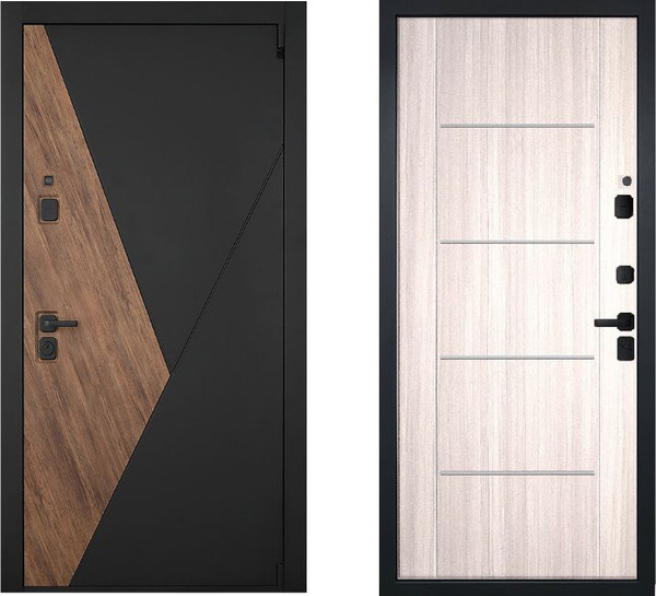 Изображение товара Входная дверь ГРАНИТ Геометрия 12 (86x205, правая)