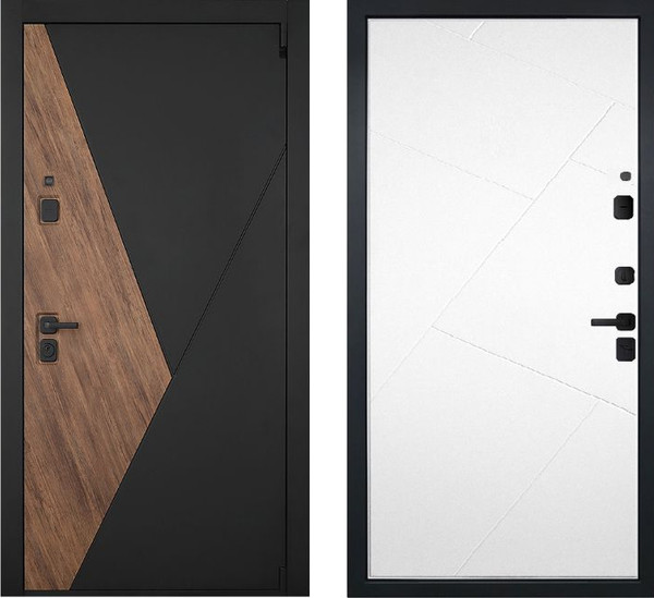 Изображение товара Входная дверь ГРАНИТ Геометрия 29 (86x205, правая)