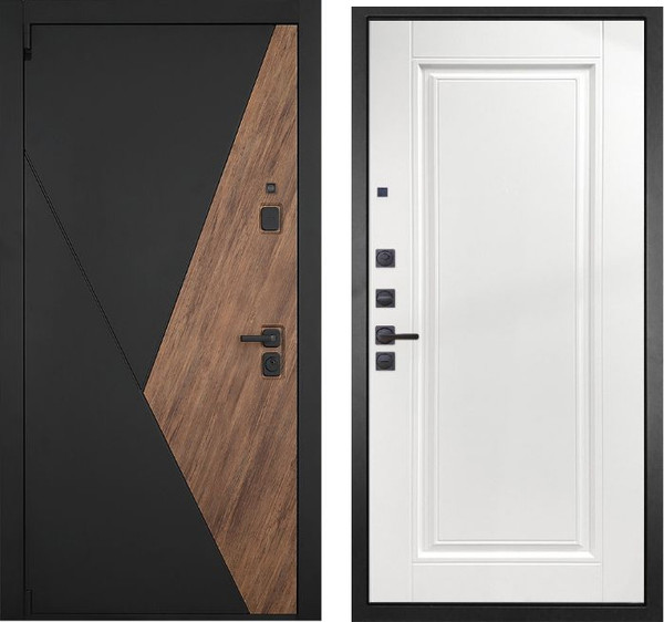 Изображение товара Входная дверь ГРАНИТ Геометрия 56 (86x205, левая)