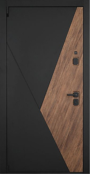 Изображение товара Входная дверь ГРАНИТ Геометрия 56 (96x207, левая)