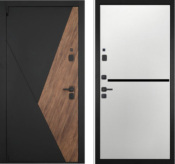 Изображение товара Входная дверь ГРАНИТ Геометрия 73 (96x207, левая)