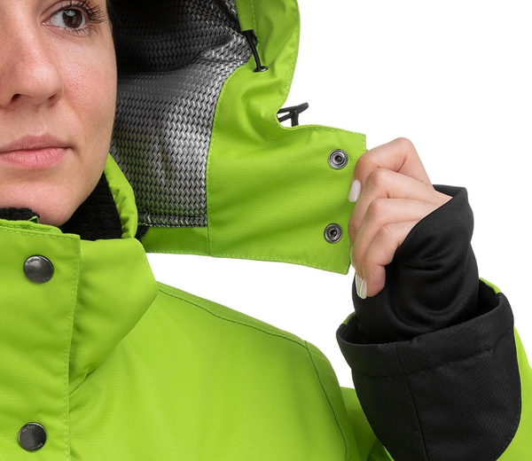 Изображение товара Костюм для охоты и рыбалки Helios Zabava 8/8 К / T-ZA-L-48/170-L (р.L, лайм/черный)