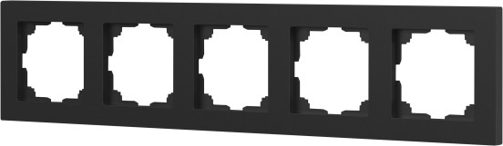 Изображение товара Рамка для выключателей и розеток INTRO Accent 6-505-07 / Б0063733 (графит)
