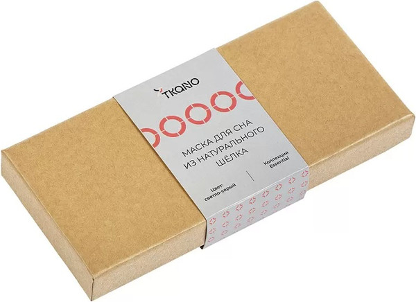 Изображение товара Маска для сна Tkano Essential TK23-MSK0003 (светло-серый)