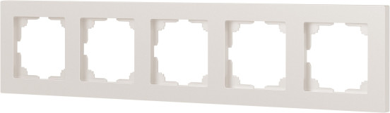 Изображение товара Рамка для выключателей и розеток INTRO Accent 6-505-06 / Б0063731 (перламутр)
