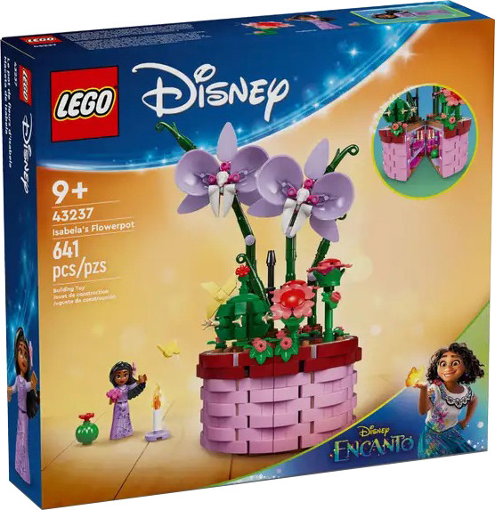 Изображение товара Конструктор Lego Disney Цветочный горшок Изабеллы 43237