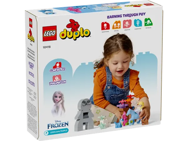 Изображение товара Конструктор Lego Duplo Эльза и Бруни в зачарованном лесу 10418