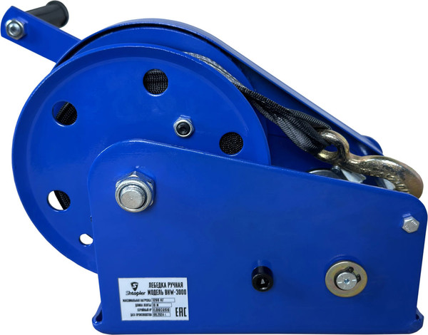 Изображение товара Лебедка ручная Shtapler BHW-3000 г/п 1.2т  (T) / 71066527 (10м)