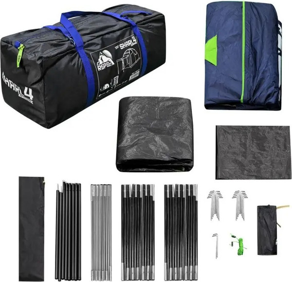 Изображение товара Палатка RSP Outdoor Sharl 4 / T-SHA-4-B (синий)