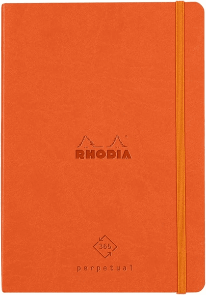 Изображение товара Еженедельник Rhodia Rhodiarama Perpetual / 117194C (64л, мандариновый)