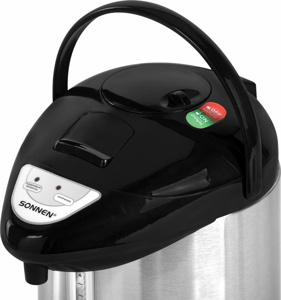 Изображение товара Термопот Sonnen TP-28 / 456712 (черный/серебряный)