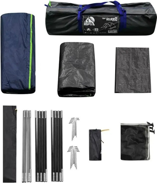 Изображение товара Палатка RSP Outdoor River 2 / T-RI-2-B (синий)