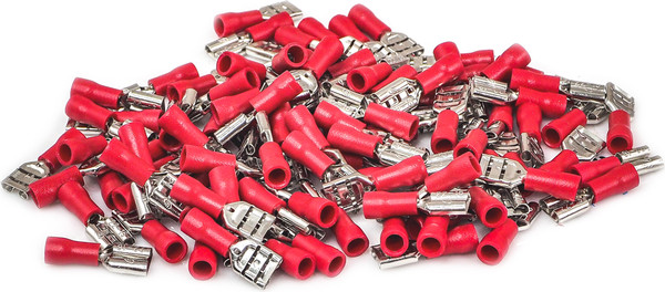 Изображение товара Набор клемм AURA ATS-1563 (100шт, красный)