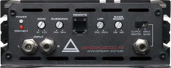 Изображение товара Автомобильный усилитель AURA Venom D2000AE