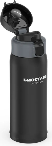 Изображение товара Термокружка Биосталь Crosstown NMR-B (480мл, черный)