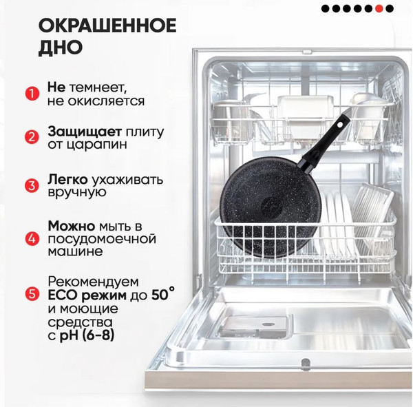 Изображение товара Сковорода Традиция Гранит плюс ТГП22813И