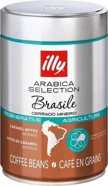 Изображение товара Кофе в зернах illy Арабика селекшн Бразилия / A116 (250г)