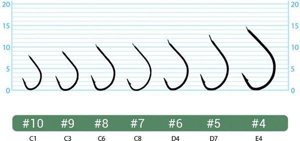 Изображение товара Набор крючков рыболовных Owner Umi Tanago nickel №6 / 50062-06 (15шт)