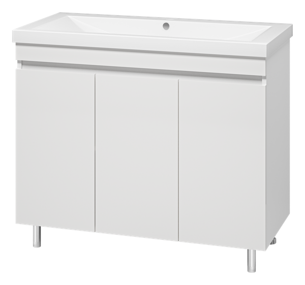 Изображение товара Тумба с умывальником Misty Енисей 100 / Э-Ени01100-0112Я+10.150.01000.001