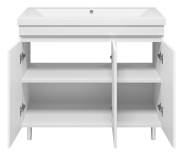 Изображение товара Тумба с умывальником Misty Енисей 100 / Э-Ени01100-0112Я+10.150.01000.001