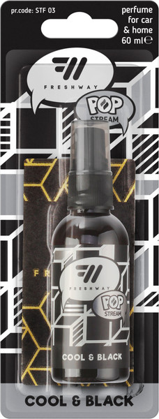 Изображение товара Освежитель автомобильный Fresh Way Pop Stream Cool&Black STF 03 (60мл)