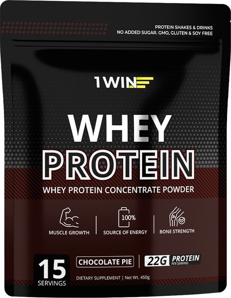 Изображение товара Протеин 1WIN Whey Protein (450г, шоколадный пирог)