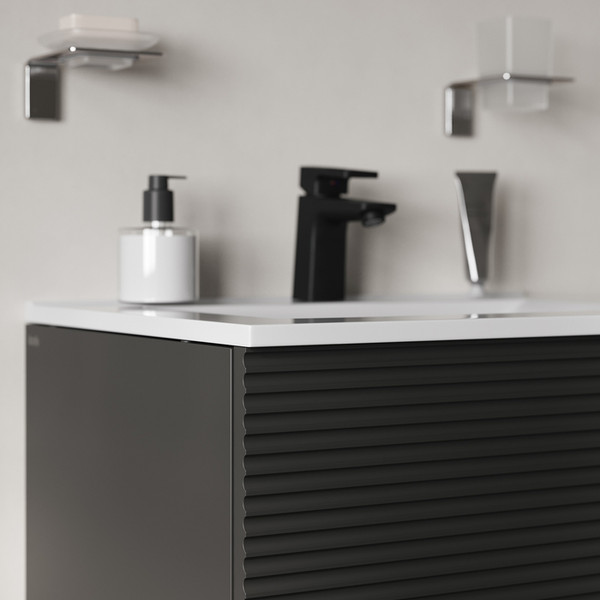 Изображение товара Тумба под умывальник IDDIS Bild / BIL60G0i95 (темно-серый)