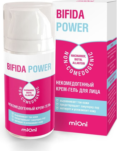 Изображение товара Крем для лица Mioni Некомедогенный крем-гель (50мл)