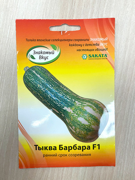 Изображение товара Семена Sakata Тыква Барбара F1 (5шт)