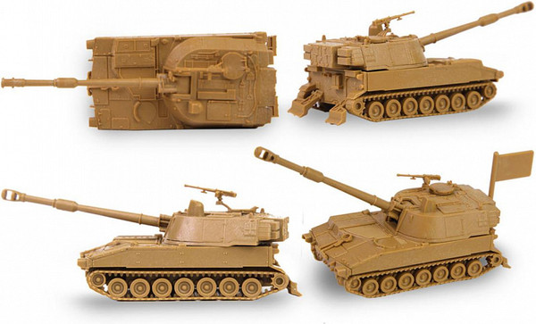 Изображение товара Сборная модель Звезда Американская самоходная гаубица М-109 А2 / 7422