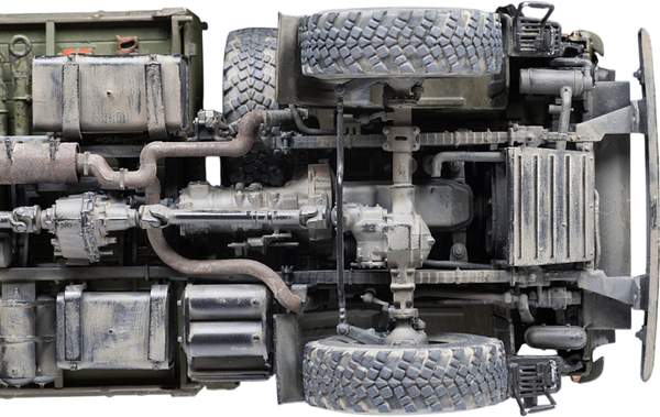 Изображение товара Сборная модель Звезда Российский двухосный грузовой автомобиль К-4350 / 3692