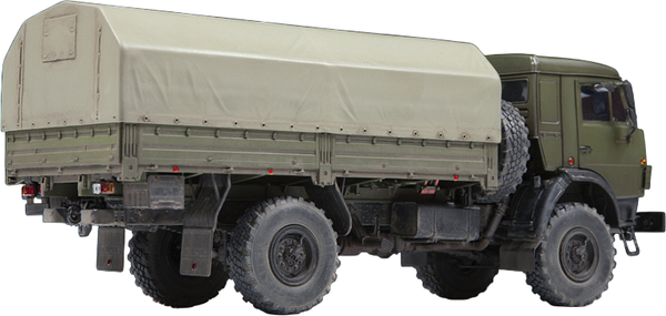 Изображение товара Сборная модель Звезда Российский двухосный грузовой автомобиль К-4350 / 3692