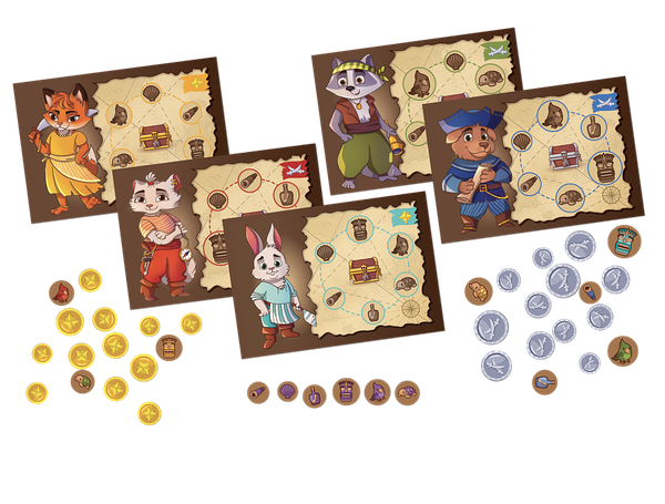 Изображение товара Настольная игра Звезда Карта сокровищ / 8435