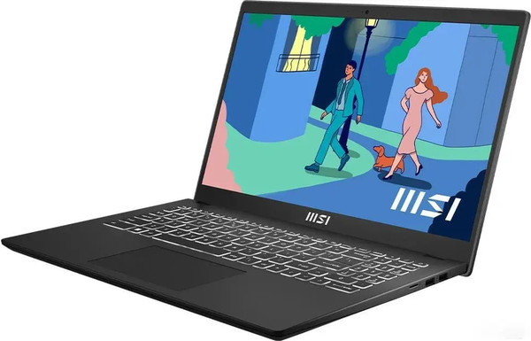 Изображение товара Ноутбук MSI Modern 15 B12MO-1058XBY (9S7-15H112-1058)