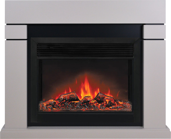 Изображение товара Каминокомплект Смолком Lindos MB/JUP/SYM26 Moonblaze Deluxe-S BL LT (кашемир/черный)