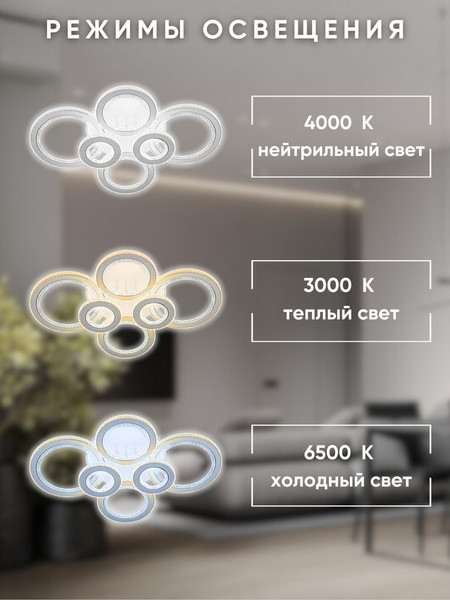 Изображение товара Люстра Aitin-Pro H26064/2+2+2C